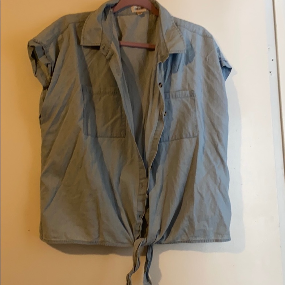 Jean button down shirt - Picture 1 of 2